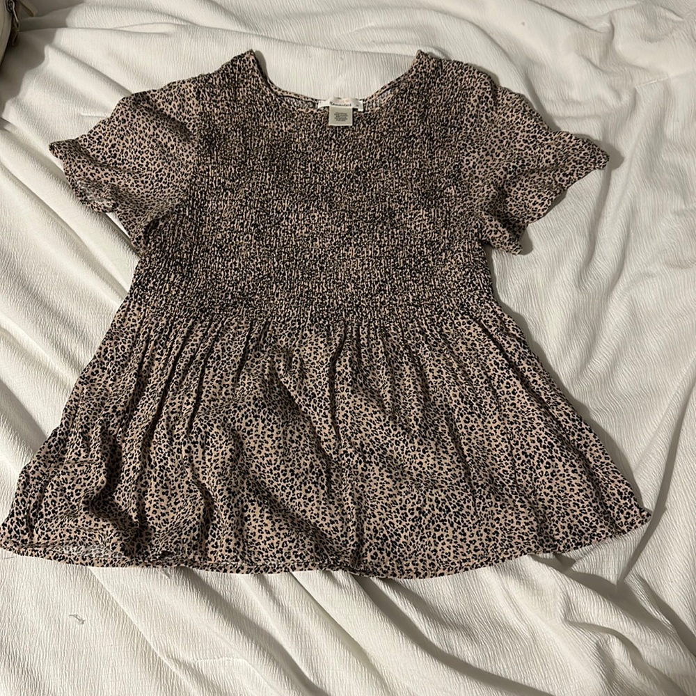 Cheetah print top